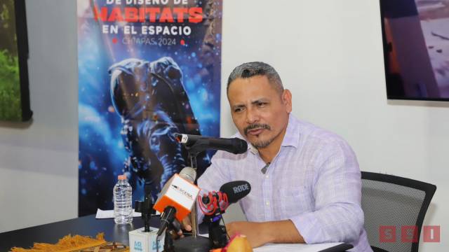 Susana Solis Informa Chiapas, pionero en capacitación de jóvenes en temas espaciales