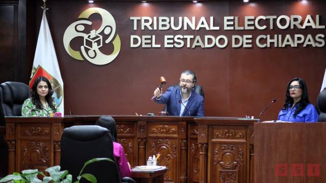 Susana Solis Informa Confirma TEECH la validez de las elecciones en estos municipios de Chiapas