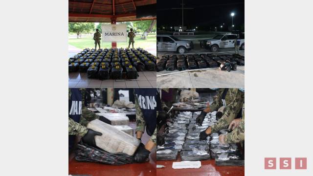 Susana Solis Informa ASEGURA SEMAR tonelada y media de cocaína en Chiapas; hay un detenido