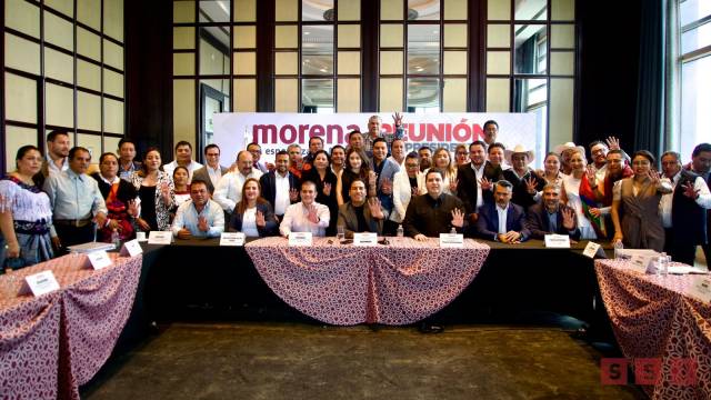 Susana Solis Informa Eduardo Ramírez se reúne con presidentas y presidentes municipales electos de Morena