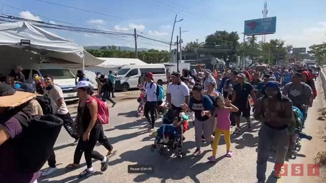 Susana Solis Informa CARAVANA sale del sur del país; en el día de las elecciones en EE.UU.