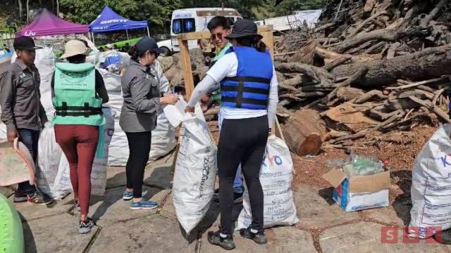 Susana Solis Informa EXTRAEN más de 400 kilos de basura del Cañón del Sumidero