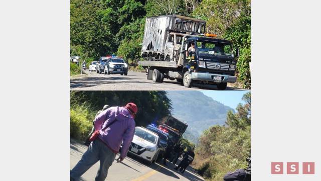 Susana Solis Informa QUEMAN vehículos nuevamente en Ocosingo