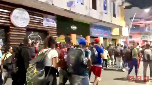 Susana Solis Informa PARTE segunda caravana migrante desde Tapachula