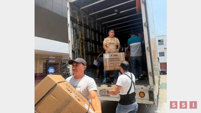 Susana Solis Informa Distribuyen en distritos de Chiapas material electoral para la elección del Poder Judicial