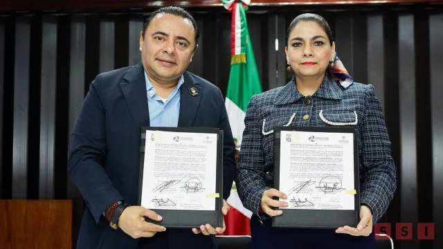 Susana Solis Informa Firman convenio TEECH y el Poder Judicial de Chiapas