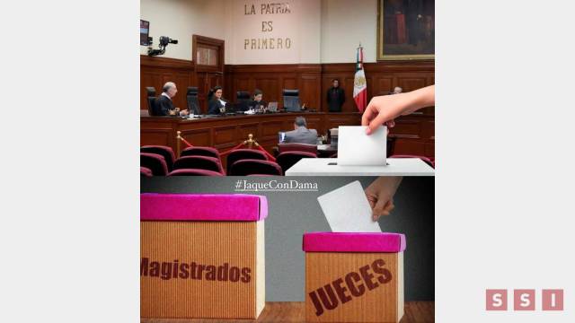 Susana Solis Informa JAQUE CON DAMA LA ELECCIÓN DEL PODER JUDICIAL