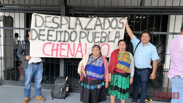 Susana Solis Informa Insisten desplazados de Chenalhó reubicación