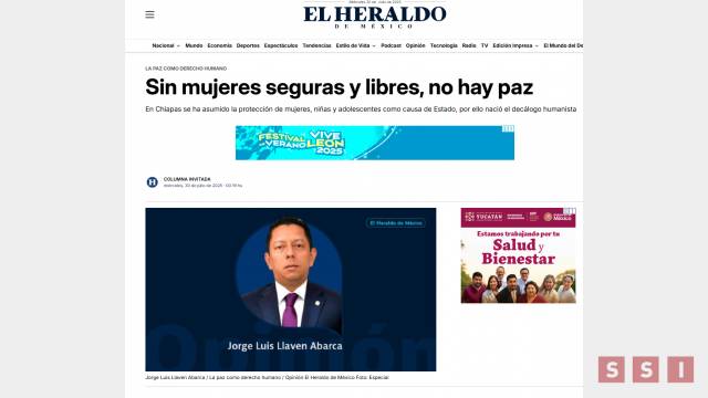 Susana Solis Informa Suman más de 200 detenidos por cometer violencia de género en Chiapas; afirma titular de FGE