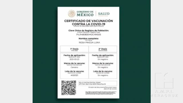 Susana Solis Informa OBTÉN tu certificado de vacunación COVID