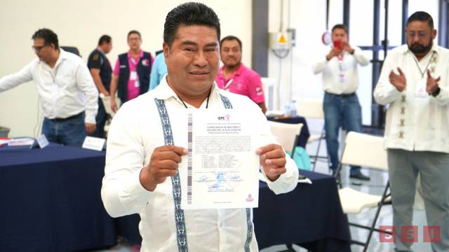 Susana Solis Informa Entrega IEPC constancia de mayoría y validez a ganador de la presidencia municipal de Pantelhó