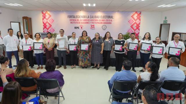 Susana Solis Informa Refrenda el IEPC compromiso con la calidad electoral