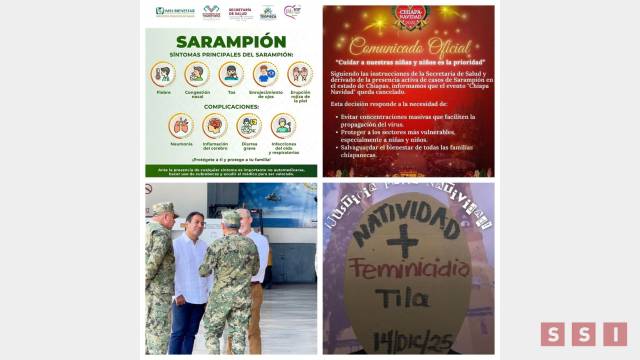 Susana Solis Informa Chiapas en alerta por brote de Sarampión;