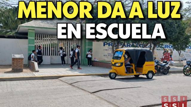 Susana Solis Informa Parto de menor de edad sorprende a preparatoria en Suchiapa