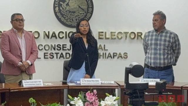 Susana Solis Informa Nombran a encargada de la delegación del INE en Chiapas