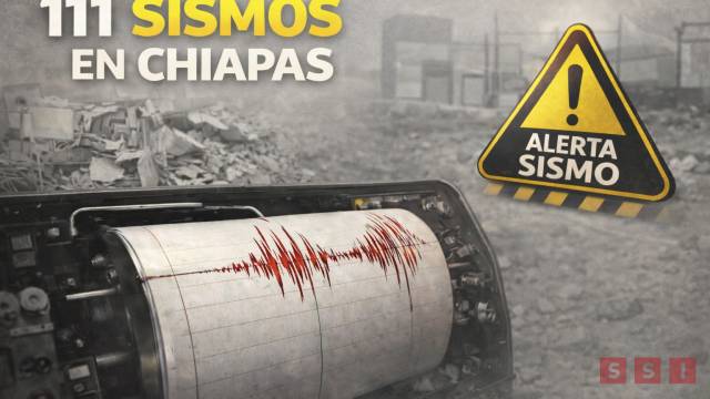 Susana Solis Informa En cuatro días se registran 111 sismos en Chiapas: SSN