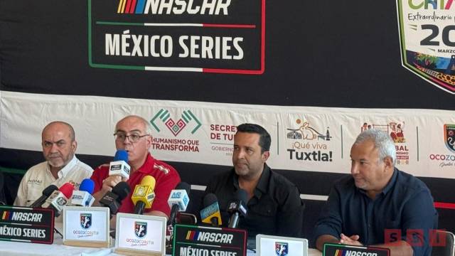 Susana Solis Informa NASCAR Chiapas alista su segunda fecha de la temporada 2026; estiman una derrama de 20 MDP