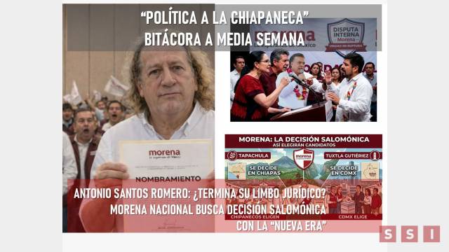 Susana Solis Informa Movimientos clave en el tablero político de Chiapas