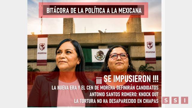 Susana Solis Informa La alianza CEN de MORENA con la Nueva ERA desplaza a los grupos políticos estatales