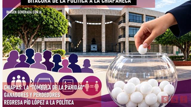 Susana Solis Informa ¿Funcionó la “tómbola de la paridad? ¿Quienes ganan, quienes pierden?