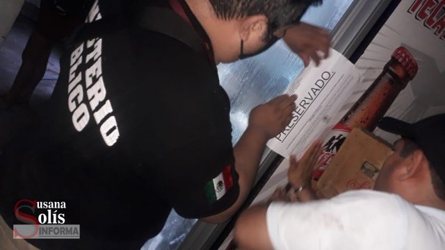 Susana Solis Informa Suspende FGE 17 bares en la región Costa-Soconusco