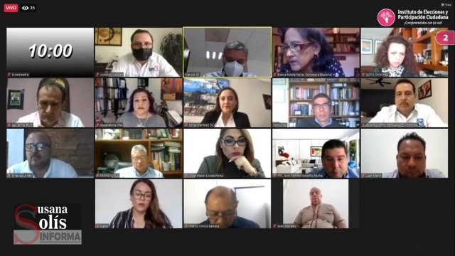 Susana Solis Informa NO hay fechas “parejas” para candidaturas y reelecciones