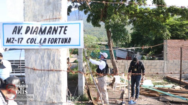 Susana Solis Informa RESTITUYEN 266 lotes del predio 