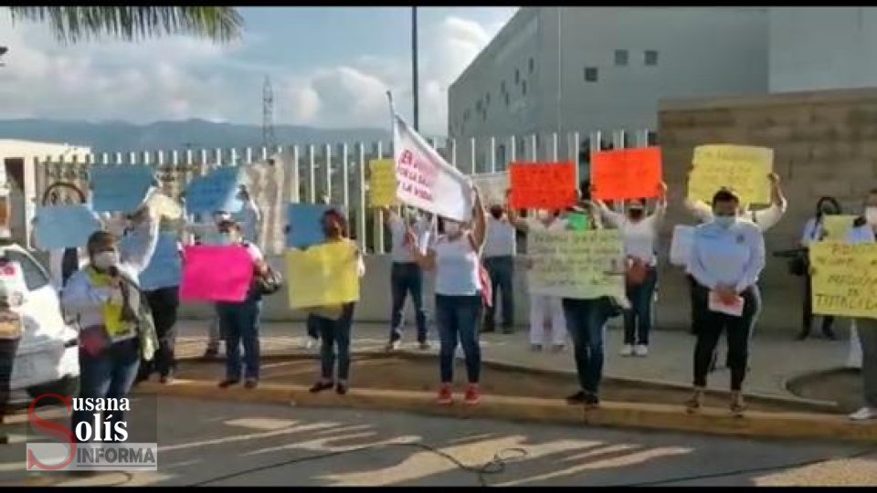 Se manifiesta la Sección 50 en el Día del Trabajador de la Salud