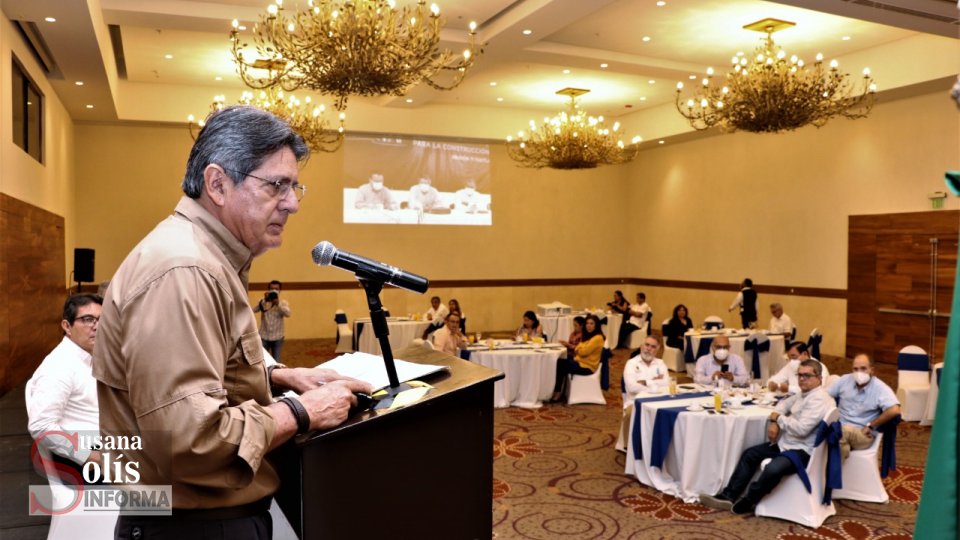 Carlos Morales Vázquez expone avances en el Centro Empresarial de Chiapas Susana Solis Informa