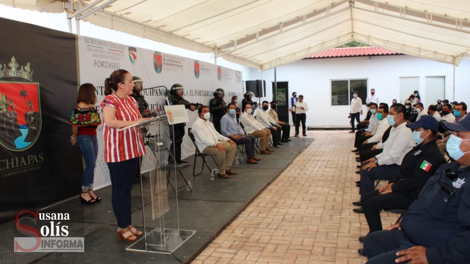 Inaugura Zepeda Soto Centro de Monitoreo y Video Vigilancia C4 de Chiapa de Corzo - Susana Solis Informa