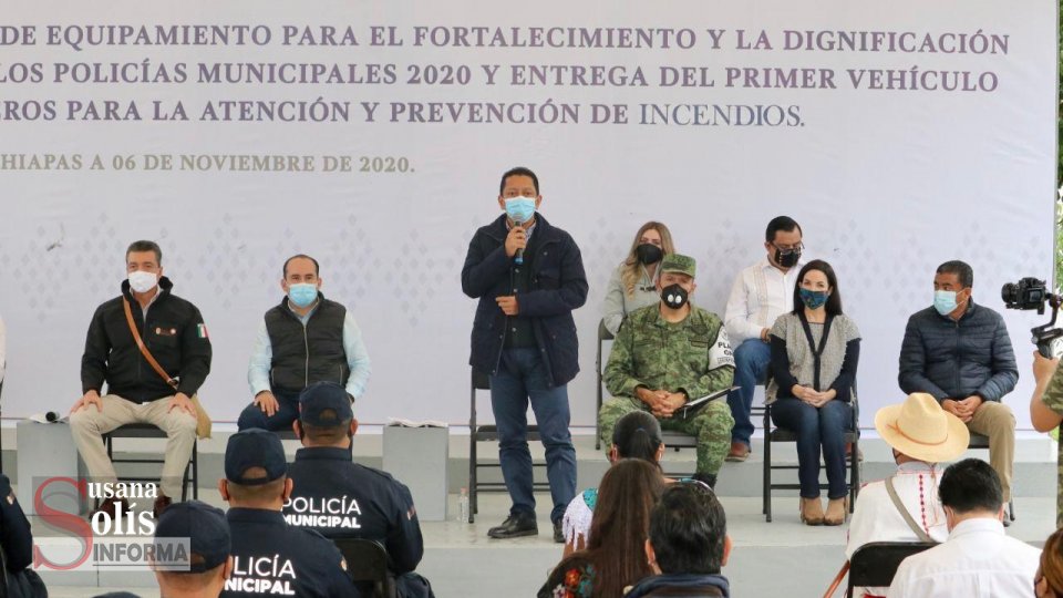 RECONOCE fiscal inversión en materia de seguridad y justicia en Chiapas - Susana Solis Informa