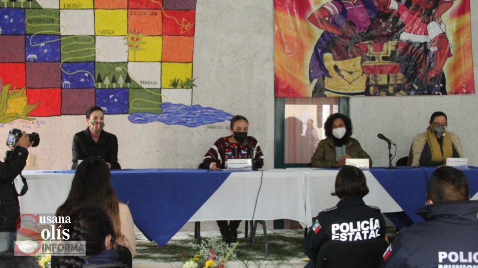 Se capacitó a integrantes de las Células de Reacción Inmediata de los siete municipios de Chiapas con Alerta de Violencia de Género contra las Mujeres