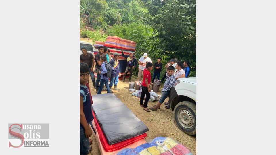 Las instituciones de los tres órdenes de gobierno trabajan en zonas afectadas por el Frente Frío número 11 y la Depresión Tropical Eta