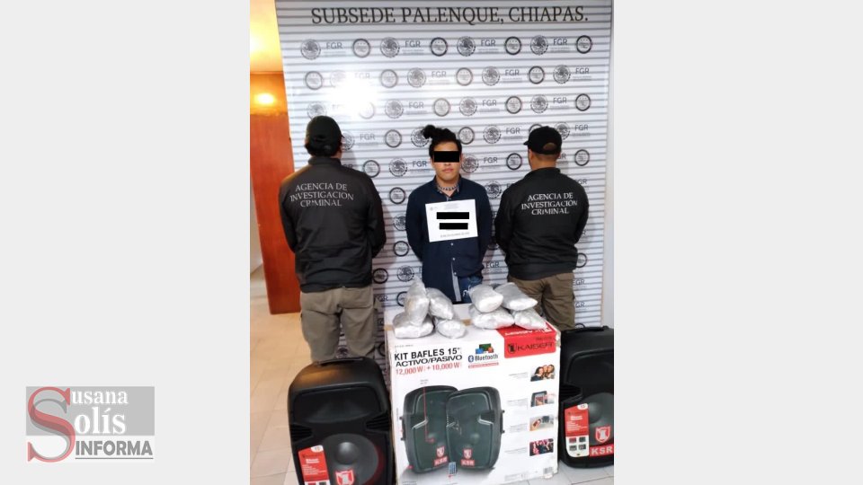 VIAJABA en autobús con casi tres kilos de marihuana - Susana Solis Informa