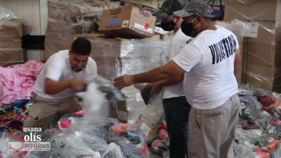 TRASLADAN vía aérea la ayuda humanitaria a municipios afectados - Susana Solis Informa