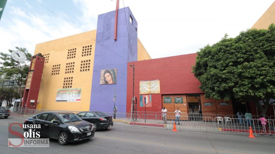 Instalan filtros sanitarios en la parroquia de Guadalupe - Susana Solis Informa