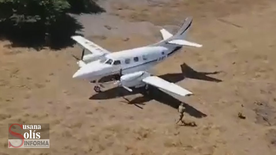ASEGURAN en Chiapas aeronave con bidones de turbosina Susana Solis Informa