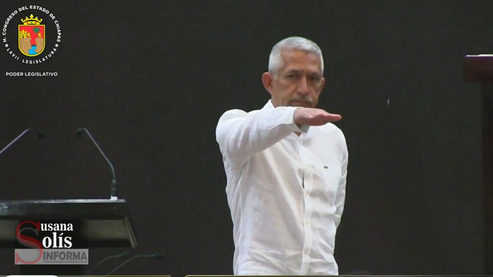 DESIGNA Poder Legislativo a Olaf Gómez Hernández como nuevo Fiscal en Chiapas - Susana Solis Informa