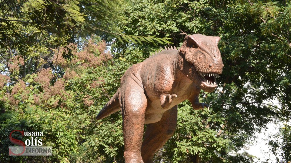 ENTRADA gratuita a grupos vulnerables al recorrido “Sbeel Dinosaurios” Susana Solis Informa