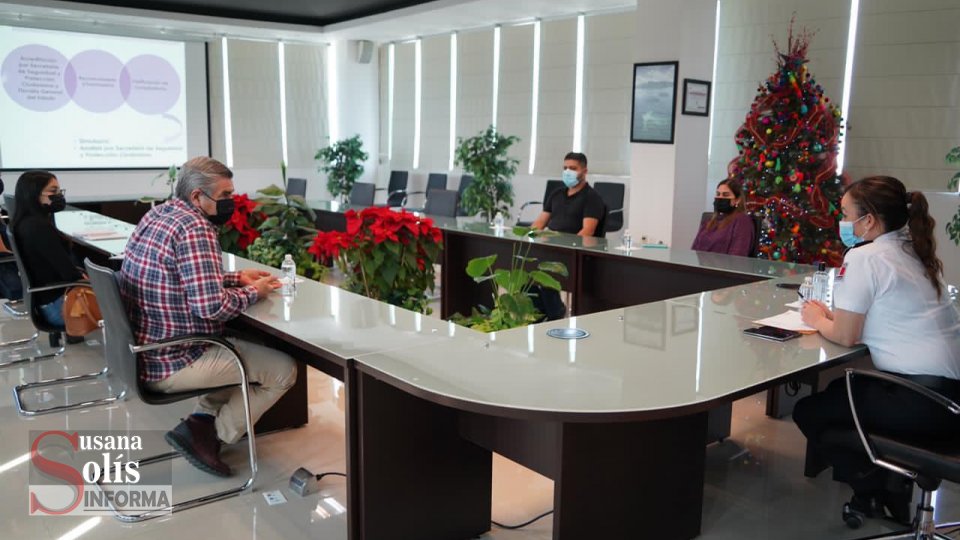 Gabriela Zepeda Soto reiteró su compromiso de trabajar de manera coordinada en el diseño de estrategias focalizadas en erradicar conductas delictivas