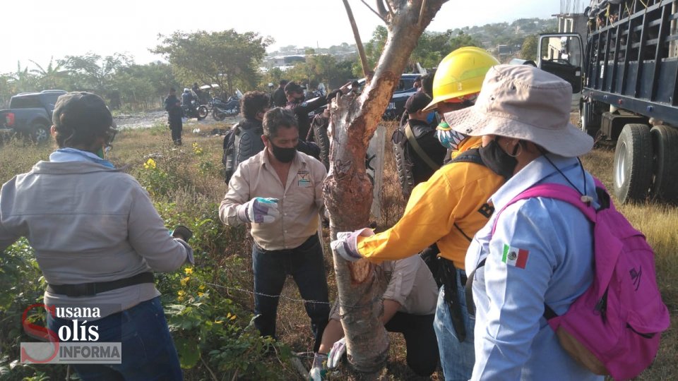 Habitaban 40 familias con casas de concreto, lámina y cartón desde el 2019