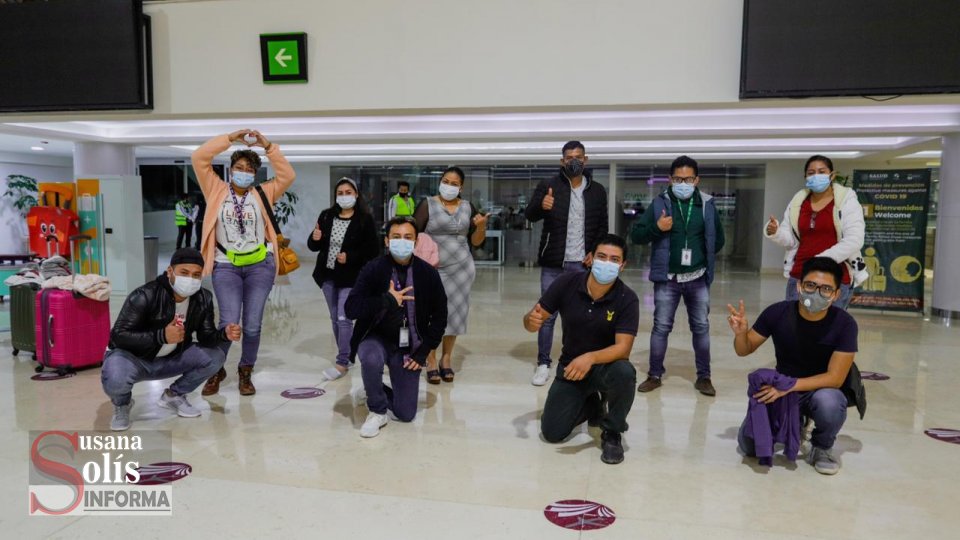 REFUERZA brigada del IMSS Chiapas atención COVID en CDMX - Susana Solis Informa