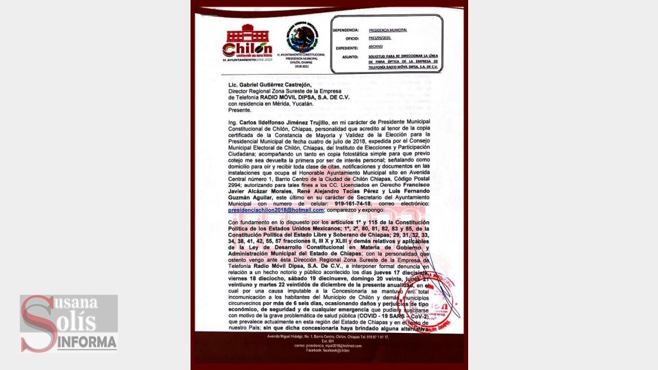 INCOMUNICACIÓN pone en riesgo a población de región Selva - Susana Solis Informa