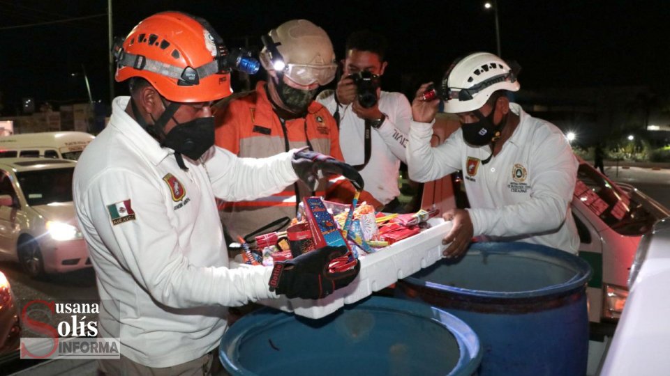 OPERATIVOS pirotécnicos buscan proteger a la población sobre explosiones en vía pública - Susana Solis Informa