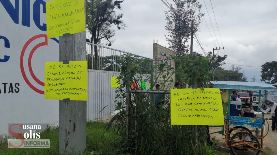 BLOQUEAN acceso a Ocosingo - Susana Solis Informa