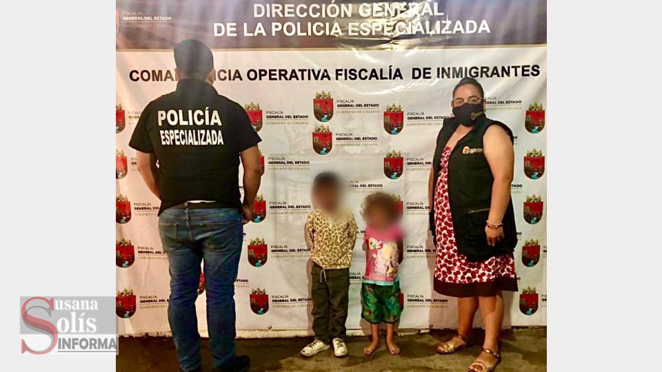 RESCATAN A dos menores extranjeros no acompañados Susana Solis Informa