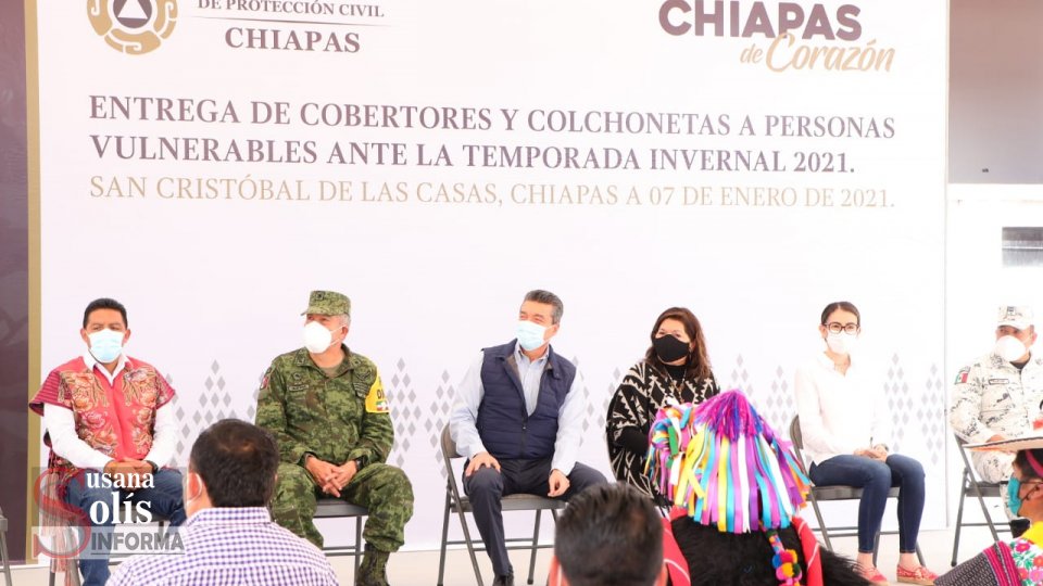 ARRANCA entrega de ayuda humanitaria ante la temporada invernal - Susana Solis Informa