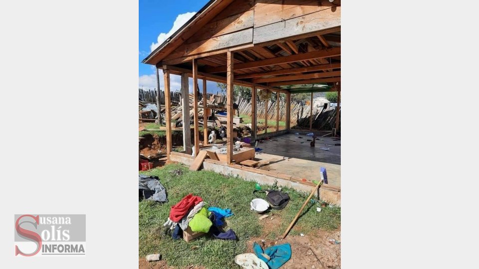 POR INTOLERANCIA religiosa, destruyen viviendas en San Cristóbal Susana Solis Informa