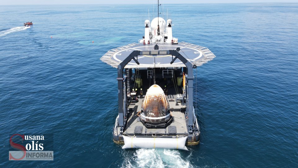 CÁPSULA Dragon de SpaceX fue vista en Chiapas y Oaxaca - Susana Solis Informa