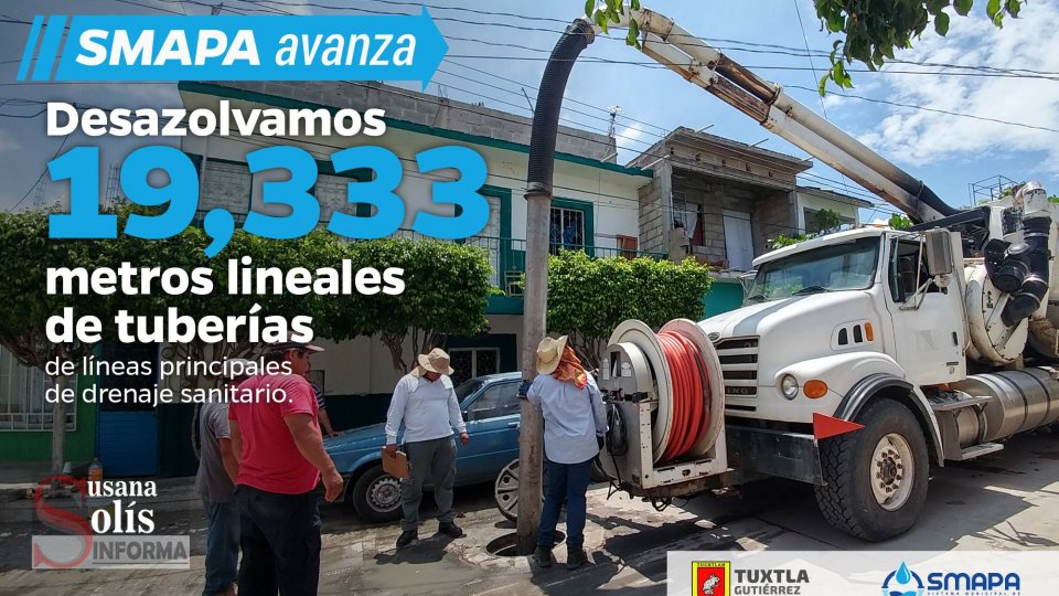 SMAPA Servicio a la Ciudadanía Tuxtleca Susana Solis Informa